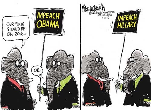 Image result for cartoons GOP ON IMPEACHMENT