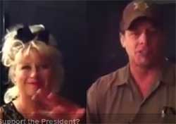 victoria jackson and Ted Nugent