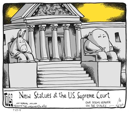 The political Supreme Court and  Clarence Thomas