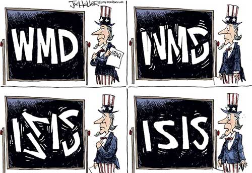WMD morphs to ISIS