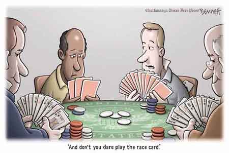 dont play the race card