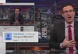 john oliver reads youtube comments