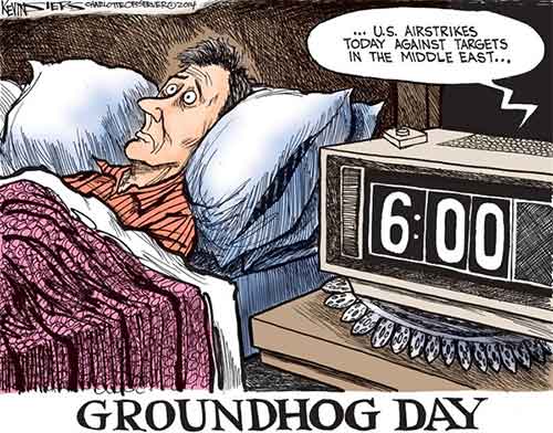 Middle East Groundhog day