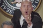 Key & Peele, Obama and Luther Obamas' anger translator celebrate Four More Years with Hammer Dance!  Special thanksand gift  to white voters, 