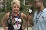 Comedy Central interview with ditzy star of GOP Victoria Jackson. 