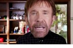 Funny or Die: Chuck Norris and wife with racist Turret's syndrome get out the vote