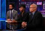 daily show all black panel