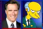 mitt romney is Mr Burns