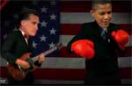 obama romney boxing match