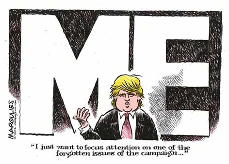 jimmy margulies cartoon, Donald Trump ME